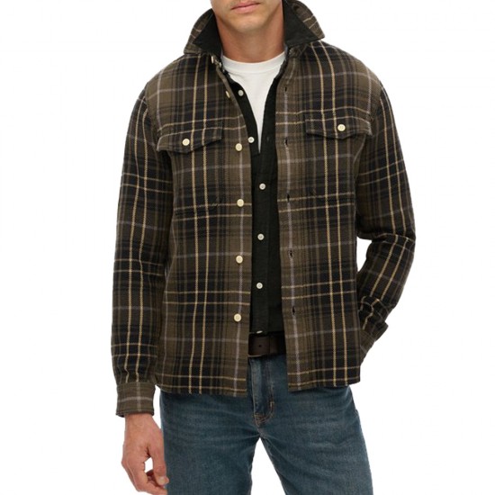 D3 STUD MERCHANT HEAVY CHECKED SHIRT ΠΟΥΚΑΜΙΣΟ ΑΝΔ