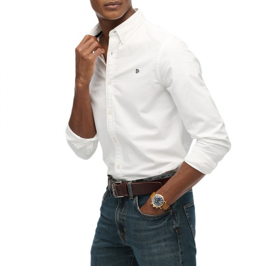 D2 STUD CLASSIC OXFORD L/S SHIRT ΠΟΥΚΑΜΙΣΟ ΑΝΔΡΙΚΟ D2 STUD CLASSIC OXFORD L/S SHIRT ΠΟΥΚΑΜΙΣΟ ΑΝΔΡΙΚΟ