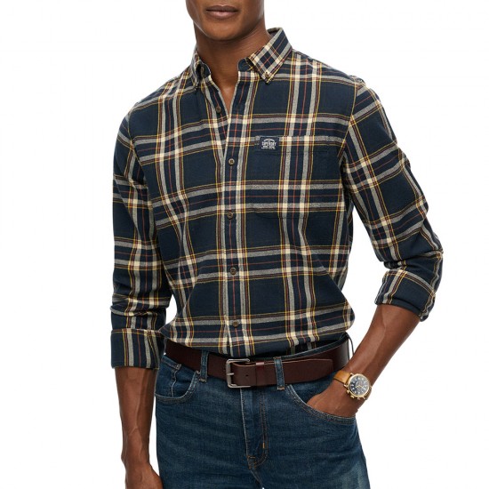 D1 OVIN L/S COTTON LUMBERJACK SHIRT ΠΟΥΚΑΜΙΣΟ ΑΝΔΡ