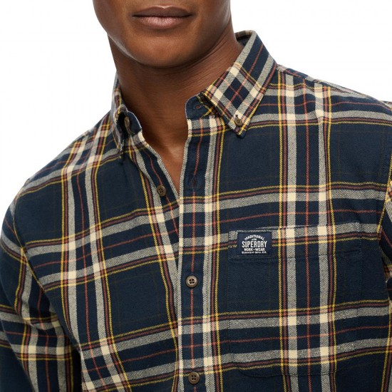 D1 OVIN L/S COTTON LUMBERJACK SHIRT ΠΟΥΚΑΜΙΣΟ ΑΝΔΡ