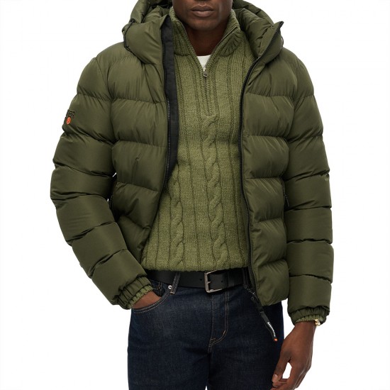 D1 HOODED SPORTS PUFFER JACKET ΜΠΟΥΦΑΝ ΑΝΔΡΙΚΟ D1 HOODED SPORTS PUFFER JACKET ΜΠΟΥΦΑΝ ΑΝΔΡΙΚΟ