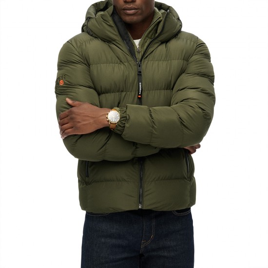D1 HOODED SPORTS PUFFER JACKET ΜΠΟΥΦΑΝ ΑΝΔΡΙΚΟ D1 HOODED SPORTS PUFFER JACKET ΜΠΟΥΦΑΝ ΑΝΔΡΙΚΟ