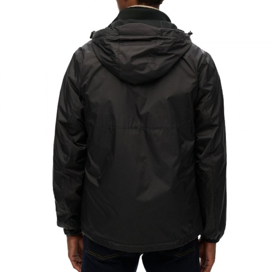 D1 SDSW HOODED LOGO WINDBREAKER JACKET ΜΠΟΥΦΑΝ ΑΝΔ D1 SDSW HOODED LOGO WINDBREAKER JACKET ΜΠΟΥΦΑΝ ΑΝΔ