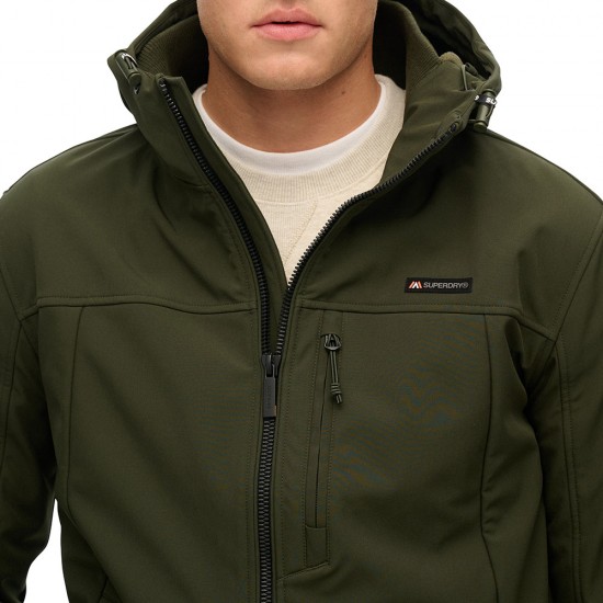 D1 SDSW HOODED SOFT SHELL TREKKER JKT ΜΠΟΥΦΑΝ ΑΝΔΡ