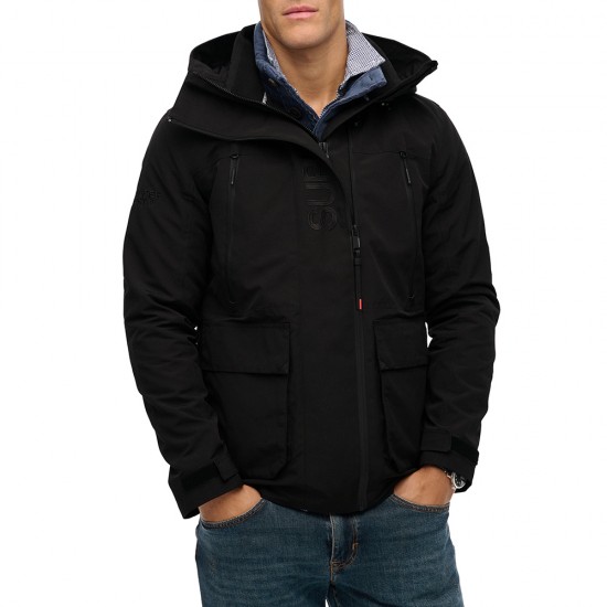 D1 SDSW HOOD ULTIMATE EMB WINDBREAKER ΜΠΟΥΦΑΝ ΑΝΔΡ
