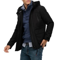 D1 SDSW HOOD ULTIMATE EMB WINDBREAKER ΜΠΟΥΦΑΝ ΑΝΔΡ