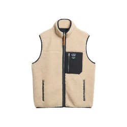 D2 OVIN VINTAGE RETRO FLEECE GILET ΜΠΟΥΦΑΝ ΑΝΔΡΙΚΟ