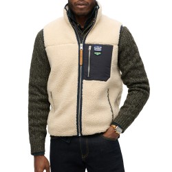D2 OVIN VINTAGE RETRO FLEECE GILET ΜΠΟΥΦΑΝ ΑΝΔΡΙΚΟ