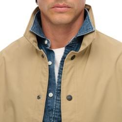 D1 OVIN NYLON COACH JACKET ΜΠΟΥΦΑΝ ΑΝΔΡΙΚΟ