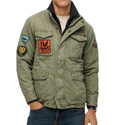 D1 OVIN PATCHED M65 JACKET ΜΠΟΥΦΑΝ ΑΝΔΡΙΚΟ