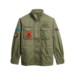 D1 OVIN PATCHED M65 JACKET ΜΠΟΥΦΑΝ ΑΝΔΡΙΚΟ
