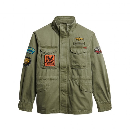 D1 OVIN PATCHED M65 JACKET ΜΠΟΥΦΑΝ ΑΝΔΡΙΚΟ