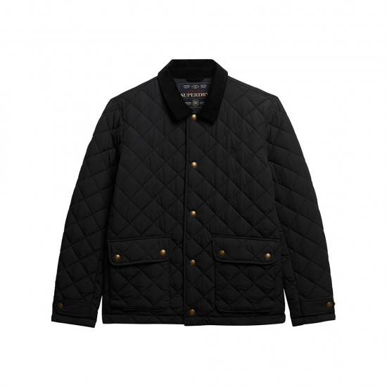 D3 STUD QUILTED ESTATE COACH JACKET ΜΠΟΥΦΑΝ ΑΝΔΡΙΚ