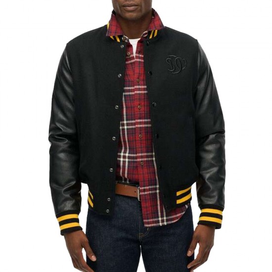 D1 OVIN CLASSIC VARSITY BOMBER ΜΠΟΥΦΑΝ ΑΝΔΡΙΚΟ