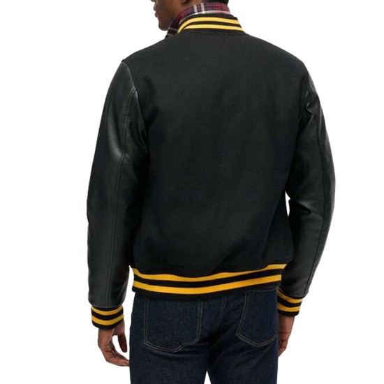 D1 OVIN CLASSIC VARSITY BOMBER ΜΠΟΥΦΑΝ ΑΝΔΡΙΚΟ