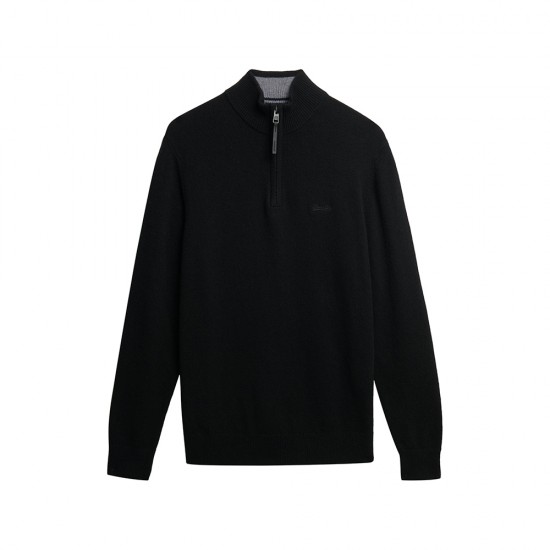 D3 STUD WOOL BLEND HALF ZIP JUMPER ΠΛΕΚΤΟ ΑΝΔΡΙΚΟ
