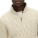 D2 OVIN JACOB CABLE KNIT HALF ZIP ΠΛΕΚΤΟ ΑΝΔΡΙΚΟ