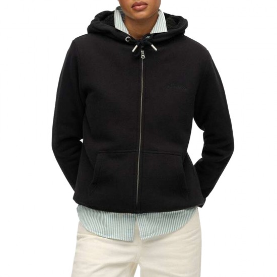 D2 OVIN BORG LINED ZIPHOOD ΦΟΥΤΕΡ ΓΥΝΑΙΚΕΙΟ