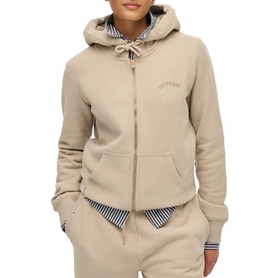 D1 OVIN ESSENTIAL LOGO ZIPHOOD HB ΦΟΥΤΕΡ ΓΥΝΑΙΚΕΙΟ