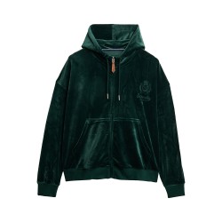 D1 SDSW COUNTRY CLUB VELOUR ZIPHOOD ΦΟΥΤΕΡ ΓΥΝΑΙΚΕ