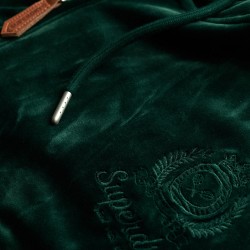 D1 SDSW COUNTRY CLUB VELOUR ZIPHOOD ΦΟΥΤΕΡ ΓΥΝΑΙΚΕ