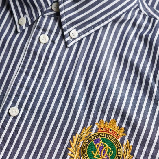 D2 OVIN SLIM CREST POPLIN L/S SHIRT ΠΟΥΚΑΜΙΣΟ ΓΥΝΑ