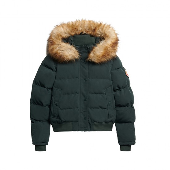 D2 OVIN EVEREST HOODED BOMBER JKT ΜΠΟΥΦΑΝ ΓΥΝΑΙΚΕΙ