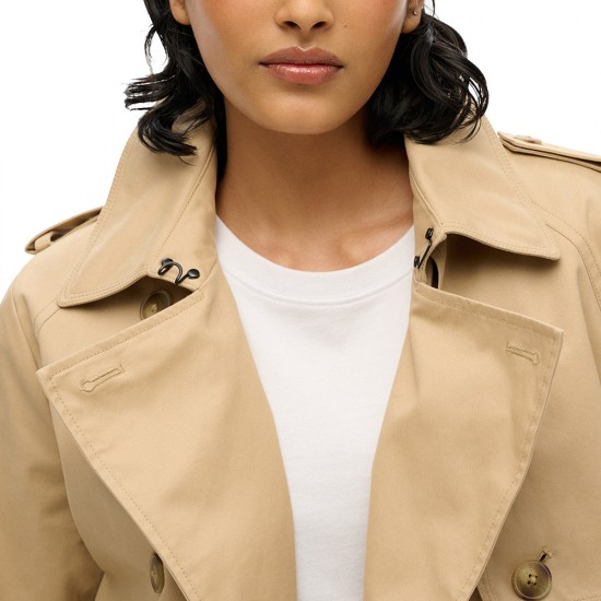 D1 STUD CLASSIC TRENCH JACKET ΜΠΟΥΦΑΝ ΓΥΝΑΙΚΕΙΟ D1 STUD CLASSIC TRENCH JACKET ΜΠΟΥΦΑΝ ΓΥΝΑΙΚΕΙΟ