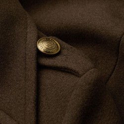 D3 STUD DOUBLE BREASTED WOOL COAT ΜΠΟΥΦΑΝ ΓΥΝΑΙΚΕΙ