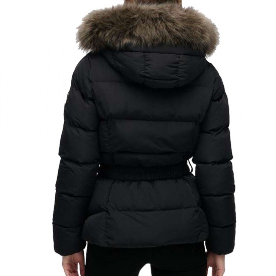 D2 OVIN FUJI BELTED PUFFER ΜΠΟΥΦΑΝ ΓΥΝΑΙΚΕΙΟ