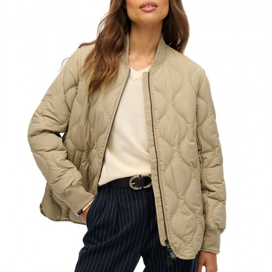 D1 STUD SHORT QUILTED LINER JACKET ΜΠΟΥΦΑΝ ΓΥΝΑΙΚΕ