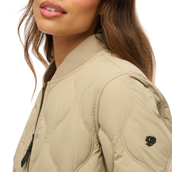 D1 STUD SHORT QUILTED LINER JACKET ΜΠΟΥΦΑΝ ΓΥΝΑΙΚΕ