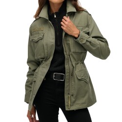 D3 OVIN EMBELLISHED FIELD JACKET ΜΠΟΥΦΑΝ ΓΥΝΑΙΚΕΙΟ