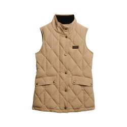 D3 OVIN CORD TRIMMED LINER GILET ΜΠΟΥΦΑΝ ΓΥΝΑΙΚΕΙΟ