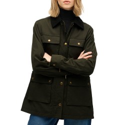 D3 OVIN WAX JACKET ΜΠΟΥΦΑΝ ΓΥΝΑΙΚΕΙΟ