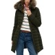 D2 OVIN FUJI FAUX FUR HOOD MID LENGTH ΜΠΟΥΦΑΝ ΓΥΝΑ
