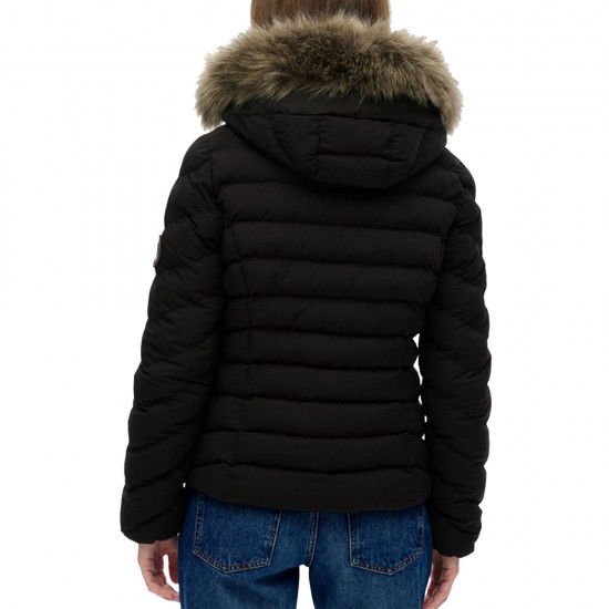 D2 OVIN FUJI FAUX FUR HOOD PADDED JKT ΜΠΟΥΦΑΝ ΓΥΝΑ D2 OVIN FUJI FAUX FUR HOOD PADDED JKT ΜΠΟΥΦΑΝ ΓΥΝΑ