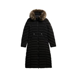 D2 OVIN FUJI FAUX FUR HOODED LONGLINE ΜΠΟΥΦΑΝ ΓΥΝΑ