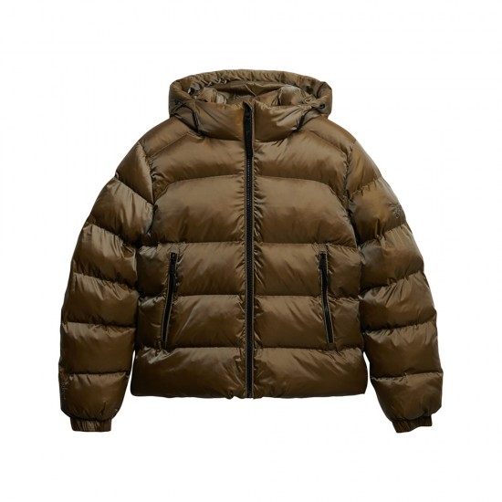 D1 SDSW HOODED LUXE SPORTS PUFFER ΜΠΟΥΦΑΝ ΓΥΝΑΙΚΕΙ D1 SDSW HOODED LUXE SPORTS PUFFER ΜΠΟΥΦΑΝ ΓΥΝΑΙΚΕΙ