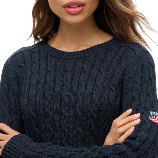 D1 SLOUCHY CABLE KNIT ΠΛΕΚΤΟ ΓΥΝΑΙΚΕΙΟ