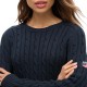 D1 SLOUCHY CABLE KNIT ΠΛΕΚΤΟ ΓΥΝΑΙΚΕΙΟ