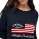 D2 OVIN SLOUCHY CABLE FLAG KNIT ΠΛΕΚΤΟ ΓΥΝΑΙΚΕΙΟ