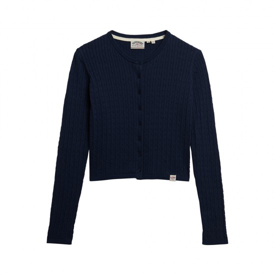 D1 OVIN MICRO CABLE CARDIGAN ΠΛΕΚΤΟ ΓΥΝΑΙΚΕΙΟ