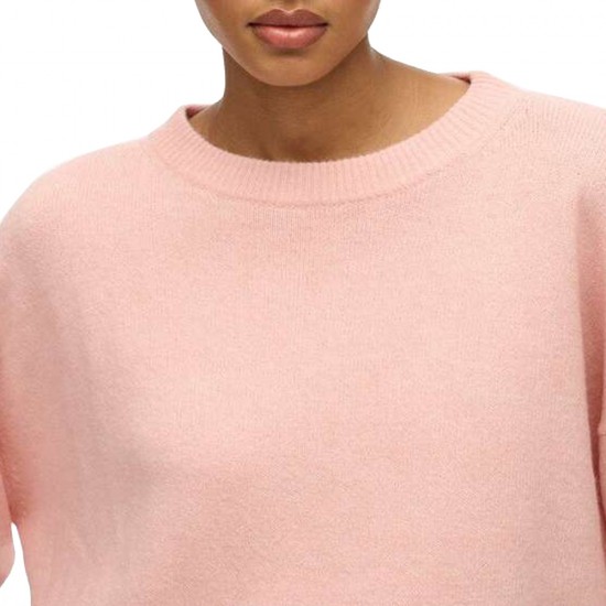 D1 STUD SLOUCHY CREW NECK JUMPER ΠΛΕΚΤΟ ΓΥΝΑΙΚΕΙΟ