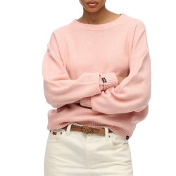 D1 STUD SLOUCHY CREW NECK JUMPER ΠΛΕΚΤΟ ΓΥΝΑΙΚΕΙΟ