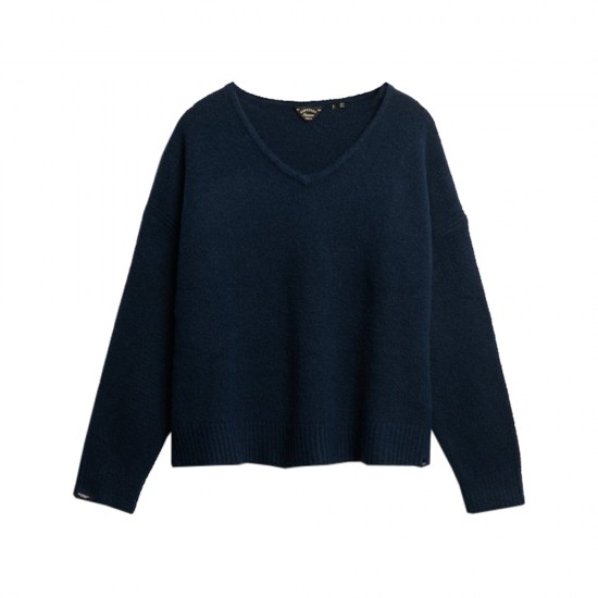 D1 STUD BRUSHED OS V NECK JUMPER ΠΛΕΚΤΟ ΓΥΝΑΙΚΕΙΟ