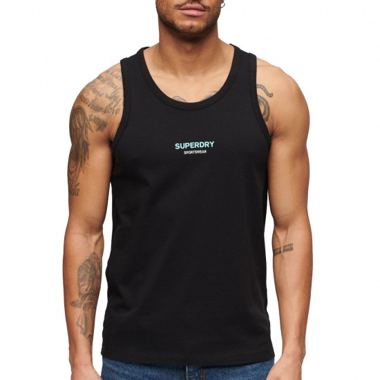 D3 SDCD SPORTSWEAR LOGO RELAXED VEST ΜΠΛΟΥΖΑ ΑΝΔΡΙ