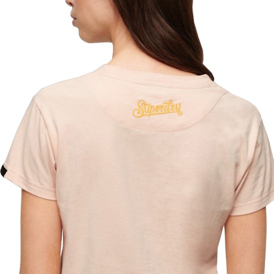 D3 OVIN TATTOO EMBROIDERED FITTED TEE ΜΠΛΟΥΖΑ ΓΥΝΑ