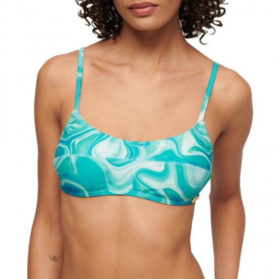 D3 SDCD PRINT BRALETTE BIKINI TOP ΜΑΓΙΟ ΓΥΝΑΙΚΕΙΟ