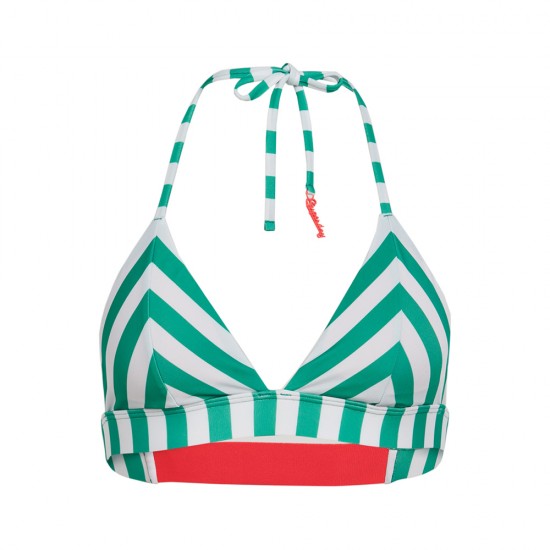 D3 SDCD STRIPE TRIANGLE BIKINI TOP ΜΑΓΙΟ ΓΥΝΑΙΚΕΙΟ